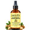 Pura D'Or Olio di argan marocchino biologico 100% puro spremuto a freddo e trattamento idratante organico USDA per viso, capelli, pelle e unghie, 118 ml