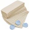 Abano Terme Biocosmesi Originale 500 Strisce Depilatorie Mussola di Cotone 100% Naturali. Strisce per Ceretta Viso e Corpo (5x13 cm). Epilazione per Baffetti, Sopracciglia, Gambe, Inguine, Bikini. Per Cera a Caldo, Donna e Uomo