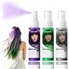 Sitovely Lacca per capelli temporanea viola, spray temporaneo, 3 pezzi di colore per capelli ad asciugatura rapida, copertura immediata del grigio, tinta lavabile per ciocche da salone (viola/grigio