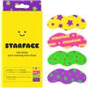 Starface World Starface Star Strips - Strisce nasali per la pulizia dei pori, con amamelice e aloe vera, rimuove i punti neri, 8 pezzi