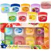YIMVUNZ Lip Therapy 8 Pezzi, Balsamo per Labbra Alla Frutta, Balsamo Idratante per Labbra, per Labbra Molto Secche e Rughe delle Labbra