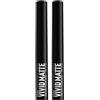 NYX Professional Makeup Eyeliner Liquido Vivid Matte Liquid Liner Colore Nero Waterproof Finish Matte Intenso Formula No Transfer con Punta Ultra Sottile - 2 Eyeliner da 2ml