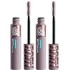 Maybelline New York Lash Sensational Body Mascara Waterproof Colore Nero Volumizzante e Incurvante Scovolino Flessibile a Clessidra Formula Setosa e Stratificabile Lunga Tenuta - 2 Mascara