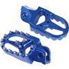JSRVQKMS pedane Anteriori per Fantic XMF XEF 125 Poggiapiedi Moto Pedane Pedali(Azul)