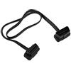 Futheda - Cavo di prolunga OBD-II OBD2 per auto, cavo piatto a 16 pin, da maschio a femmina, compatibile con lettori Bluetooth Wifi USB ECU, scanner di codici OBDII, 60 cm