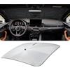 LUWU [Aggiornamento] Parasole auto parabrezza anteriore compatibile con Audi A4 B9 B8 / A5 F5 8T 2009-2024 2025 Parasole parabrezza pieghevole Protezione solare Raffreddamento Protezione UV Accessori
