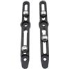 Generico Regolatori parabrezza moto Staffa parabrezza DL 800 DE Accessori per Suzuki V-Strom 800DE DL800 2022 2023 202 (Nero)