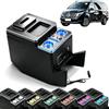 xxjolavv Scatola portaoggetti per braccioli, con luce ambientale a 7 colori e 4 livelli di luminosità, adatta e cassetto del conducente esclusivo per Mercedes-Benz Classe V V220 V260 V250 W447