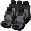 MLUQPEZUZ Coprisedili Auto, per MG ZS Hybrid+ Luxury 2024 2025 2026 Confortevole Coprisedile Copri Traspirante Antiscivolo Anteriori Posteriori Protezione Sedile,B
