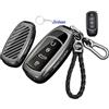 Jinhon Custodia per Chiave Compatibile con Omoda 9 5 C5 S5 O5 Jaecoo 7 8 J7 J8 Chery Tiggo 7 8 4 Pro Max Ebro s700 Protezione per Chiave Portachiavi Accessorio Custodia in Metallo Fibra di Carbonio