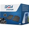 DGH SYSTEM Tappetini Tappeti per auto compatibile con Volvo XC60 I SUV 2008-2017