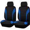 TVVXIO Auto Coprisedili per Toyota Yaris Cross 2020-2024, Coprisedili Tessuto Lavabile Comodi Traspiranti Accessori Coprisedili Sedili Anteriori,D Blue