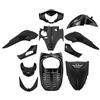 Generico KIT PLASTICHE CARENE COMPATIBILE CON SH300 SH I 300 NERO LUCIDO 2007 2008 2009 2010