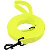FORBELL Guinzaglio da traino impermeabile per cani, 3 m/5 m/10 m/15 m, resistente agli strappi, guinzaglio per cani, guinzaglio da addestramento con moschettone robusto per cani di taglia grande a piccola