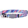 ROGZ Fusion - Collare per gatti con fibbia di sicurezza staccabile (Geo Purple)