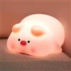 JVURICE Luce notturna per bambini, in silicone, luce notturna per bambini, dimmerabile, luce per allattamento al seno, luce notturna ricaricabile, luce notturna per bambini