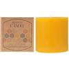 Danilovo Candele Cera d'Api Naturale al 100% - Decorazioni Casa Eleganti e di Alta Qualità - Candele Naturali Decorative e Sostenibili (1 pz, 7,5 x 7,5 cm, 50 Ore)