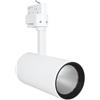 Ledvance Argentostema a Binario Spot Tracklight D85, 35 W, Luce Calda, 3000 K, 90 RA, NFL Bianco