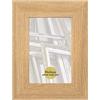 Wallazz Cornice Portafoto in MDF - Made in Italy - Vetro Sintetico Infrangibile Crilex - Design Italiano e Qualità Artigianale, 36,4x49,4cm (misura per puzzle Ravensburger) Rovere Naturale