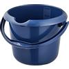 keeeper Secchio con Scala Graduata Integrata e Manico Ergonomico, 5 L, Mika Eco Line, Eco-Blu