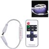 Doukesh Controllore Striscia LED RF Remoto,LED Telecomando Dimmer Banda DC 5V-24V,Mini Controllore LED,Telecomandi Wireless RF a 11 Tasti RF Dimmer Controllo Wireless Controller per Strisce LED SMD