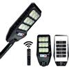 Generico LAMPIONE SOLARE LED 6500K SENSORE TELECOMANDO E STAFFA IP65 400W 216 LED SMD 430 x 145 x 40 mm Nero