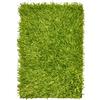Casatessile Shaggy Tappeto cm 60X90 Tappeto a Pelo Lungo Camera scendiletto, Bagno - Verde