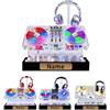 OOEREWGF Personalizzato acrilico cristallo colorato musica DJ giocatore segno decorazione, personalizzato nome DJ a tema ornamenti scrivania placca decorazione regalo per gli amanti della musica