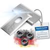 G greengrass tools Lame di ricambio compatibili con lame per robot tosaerba Dreame A1 A2 Mova, in acciaio inox Longlife [testato DIN EN 50636], pezzi: 6 + 6 dadi