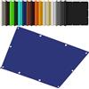 AMZYU Tenda da Sole Quadrata 100 x 150 cm Rete Telo Ombra Antivento Protezione UV Regola Temperatura Antistrappo per Esterno, Giardino, Blu Scuro