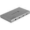 DeLOCK Hub USB DeLOCK 64157 hub di interfaccia Thunderbolt 4 40000 Mbit/s Grigio [64157]