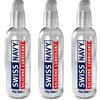 Swiss Navy Silicone Lubricant Transparent 4oz (3-Pack)