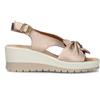 ENVAL Sandalo donna oro rosa in pelle