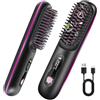 OSDUE Piastra per Capelli Senza Fili,Spazzola Lisciante per Capelli 4 Temperatura Regolabile,Ricaricabile USB, Ceramica antiscottatura, Piastra Capellis Professionale per Lisci, Ricci e Mossi