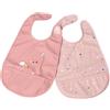 Chicco Bavaglina Pappa Rosa 6m+ 2 Pezzi