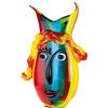 GILDE GLAS art Vaso di design - regalo per donne - fatto a mano H 37 cm