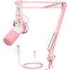 MAONO Microfono Streaming PD200 (Rosa, PD200XS)