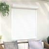 Vidaxl Persiana a rullo Bianco 110 x 130 cm Alluminio e poliuretano