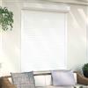 Vidaxl Persiana a rullo Bianco 120 x 150 cm Alluminio e poliuretano
