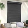 Vidaxl Persiana a rullo Antracite 120 x 150 cm Alluminio e poliuretano