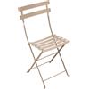 Fermob - Sedia pieghevole Bistro - Beige - Acciaio laccato - Designer Studio Fermob