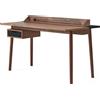 Hartô - Scrivania Honoré - Marrone - MDF impiallacciato noce - Designer Pierre-François Dubois