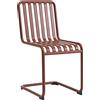 Hay - Sedia Palissade - Rosso - Acciaio termolaccato - Designer Ronan & Erwan Bouroullec