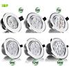 IWP Faretto da incasso rotondo dimmerabile 3W/4W/5W/7W/9W/12W/18W Faretto da soffitto a LED faretto da soffitto ad alta potenza incorporato ac85-265V