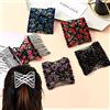 FORWOT Pettine per capelli alla moda Artiglio Panino Perline magiche da donna Fasce doppie elastiche Stringa Forcina Strumento Coda di cavallo Accessori per capelli Fasce per acconciature