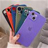 Balsam Custodia per telefono di raffreddamento traspirante a dissipazione di calore per iPhone 13 12 11 Pro XS Max XR Mini 7 8 Plus SE2020 Cover morbida in TPU Color caramella