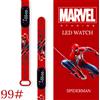 MARVEL Nuovi orologi Spiderman per bambini Bracciale sportivo da uomo Bracciale impermeabile per bambini Orologio digitale Ragazzi Orologio a LED relogio montre