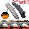 Malcayang 2 pezzi dinamico LED specchietto laterale lampeggiante luce che scorre per Peugeot 208 2008 I Citroen C3 III C4 Cactus Opel/Vauxhall 57B1206E