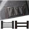 GISAEV Cinghie fisse in rete elastica per bagagliaio di un'auto Organizzatore per interni auto Borsa per rete di stoccaggio per estintore Borsa per fissaggio schienale del sedile Accessori auto