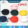 NONE Custodia protettiva per auricolari in Silicone da 1/2 pezzi per Oppo Enco Free 2/2i custodia protettiva per cuffie Wireless morbide